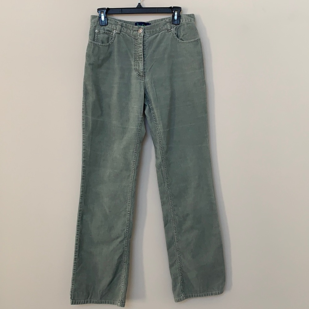 Boden sage green corduroy jeans junior size 12
